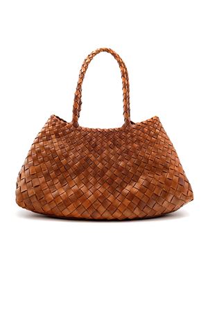 Santa Croce Big brown tote bag DRAGON DIFFUSION | 8892DGS6MATTAN